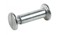 Silver Aluminum Screw Posts
