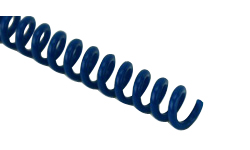 Dark Blue Spiral Binding Coil
