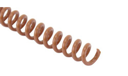 Light Brown Spiral Binding Coil