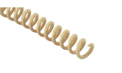 Tan Spiral Binding Coil