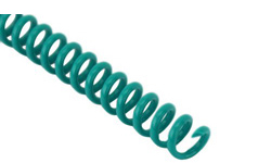 Teal Spiral Binding Coil