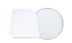 White Grain Embossed Covers