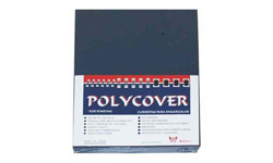 Navy Leather Grain Poly Covers