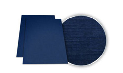 Navy Blue Linen Weave Covers