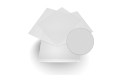 White Sand Poly Binding Covers