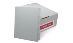 Gray Colored Copier Tabs