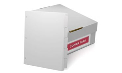 Prepunched Copier Tabs