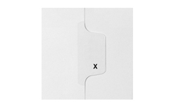 Avery Roman Numbers Legal Tabs