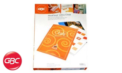 GBC HeatSeal UltraClear Laminating Pouches