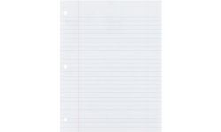 Filler Paper in School Supplies