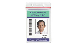 Badge Holders with Zip Seal