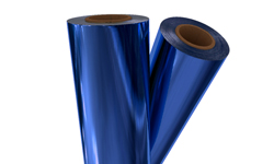Electric Blue Laminating Foils