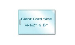 Giant Size Laminating Pouches with Slot