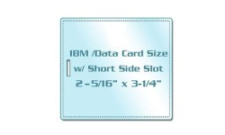 IBM / Data Card Laminating Pouches with Slot