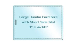 Large Jumbo Size Laminating Pouches with Slot