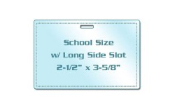 School Size Laminating Pouches with Slot