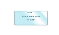 Stack Pack Laminating Pouches with Slot