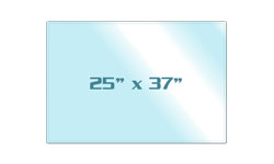 25" x 37" Oversize Small Poster Laminating Pouches