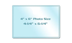 4" x 6" Photo Laminating Pouches