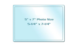 5" x 7" Photo Size Laminating Pouches