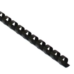 Black Plastic Binding Combs for organizing and securing documents in a neat, professional manner.