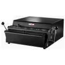 Rhin-O-Tuff HD7700 Ultima Heavy Duty Electric Punch machine with dual lever handles and a robust black design.
