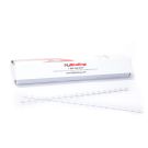 A box containing 3/16" Clear Plastic Binding Combs with a few combs displayed in front.