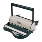 Akiles 3:1 OffiWire Manual Wire Binding Machine featuring a sturdy design with a handle for easy wire binding and document finishing.