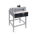 Formax Cut-True 23S 17" Electric Paper Cutter with stand, featuring a precision cutting blade and easy-to-use controls.