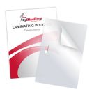 Clear Driver's License Pouches with Long Side Slot, designed for secure and durable lamination.