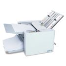 Formax FD 300 Desktop Paper Folder, a compact and efficient machine for automatically folding documents, shown with paper trays loaded and ready for use.
