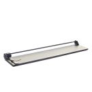 A RotaTrim 50" MonoRail Rotary Cutter, a precision cutting tool with a long cutting rail and measurement grid on the base, designed for accurate trimming of paper and other materials.