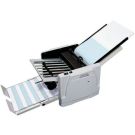 Martin Yale 1217A Autofolder 12" x 17" Paper Folding Machine with adjustable paper guides and extended paper trays for efficient high-volume folding tasks.