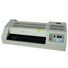 Akiles Pro-Lam Photo Six Roller 13" Pouch Laminator featuring a digital display and six-roller system for professional-quality lamination.