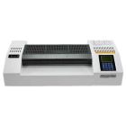 The Akiles Pro-Lam Ultra Six Roller Photo Laminator, a professional-grade laminating machine featuring a digital control panel and six rollers for high-quality lamination.