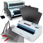 Akiles CoilMac-EPI+ Professional Coil Binding starter kit with electric coil binding machine, coil inserter, and essential accessories.