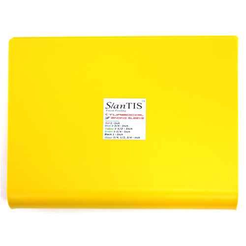 1 1/2 inch Yellow SlanTIS Coil Binding Sleeve Image 1