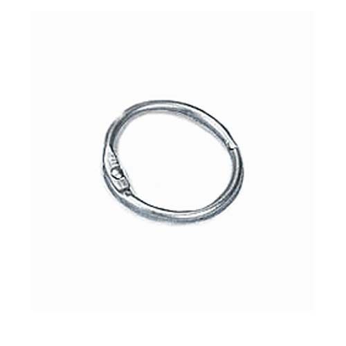 1-1/4 Inch Metal Loose Leaf Rings - 100pk Image 1