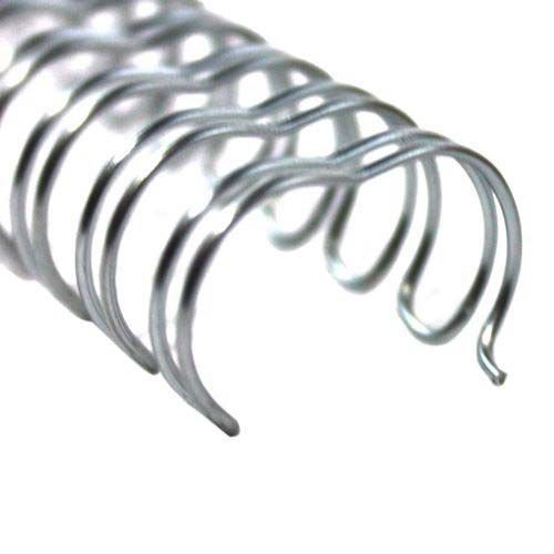1/2 Inch Silver Spiral-O 19 Loop Wire Binding Combs - 140pk Image 1