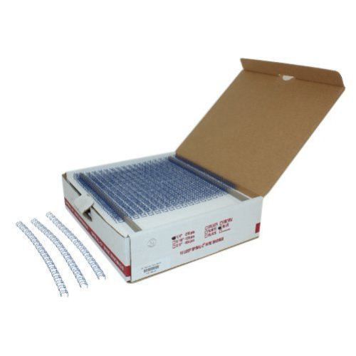 1/4 Inch Blue Spiral-O 19 Loop Wire Binding Combs - 210pk Image 1