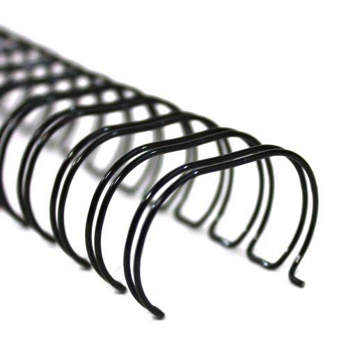 1 Inch Black Spiral-O 19 Loop Wire Binding Combs - 30pk Image 1