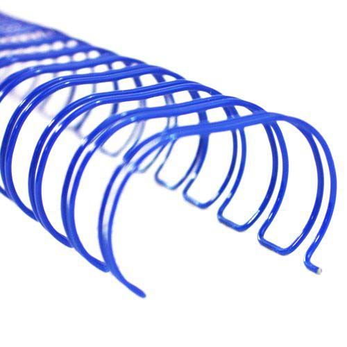 1 Inch Blue Spiral-O 19 Loop Wire Binding Combs - 30pk Image 1