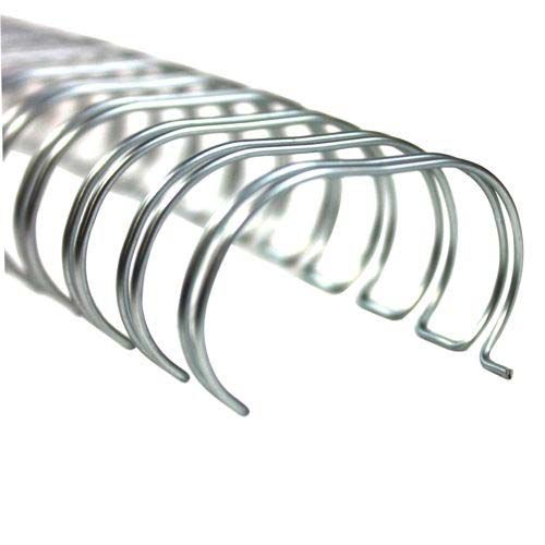 1 Inch Silver Spiral-O 19 Loop Wire Binding Combs - 30pk Image 1