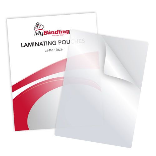 7MIL Letter Size 9 Inch x 11.5 Inch Laminating Pouches - 100pk Image 6