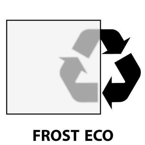 16mil Frost Poly 8.75 Inch x 11.25 Inch Eco Friendly Binding Covers - 25pk Image 1