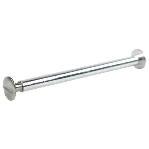 A 2-3/4" Aluminum Screw Post with a silver metallic finish, featuring a slotted flat head and a sturdy cylindrical body designed for securely binding materials such as documents, photo albums, and swatch books.
