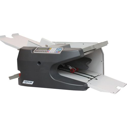 Martin Yale 2051 Smartfold Electronic Paper Folding Machine with automated folding settings and adjustable paper guides.