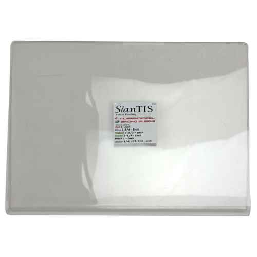3/4 inch Clear SlanTIS Coil Binding Sleeve Image 1