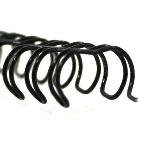 5/16 Inch Black Spiral-O 19 Loop Wire Binding Combs - 120pk Image 1