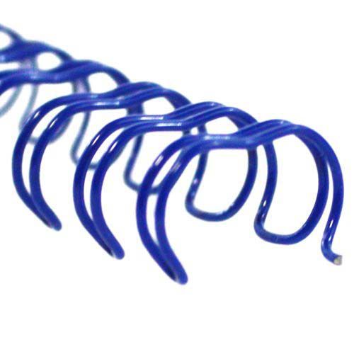 5/16 Inch Blue Spiral-O 19 Loop Wire Binding Combs - 120pk Image 1